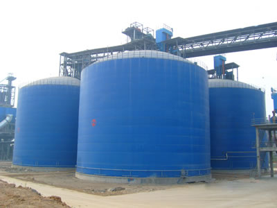 兴化水泥钢板库改造